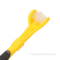 Pet Dental Care 3d Brosse à dents de brosse à dents pour animaux de compagnie